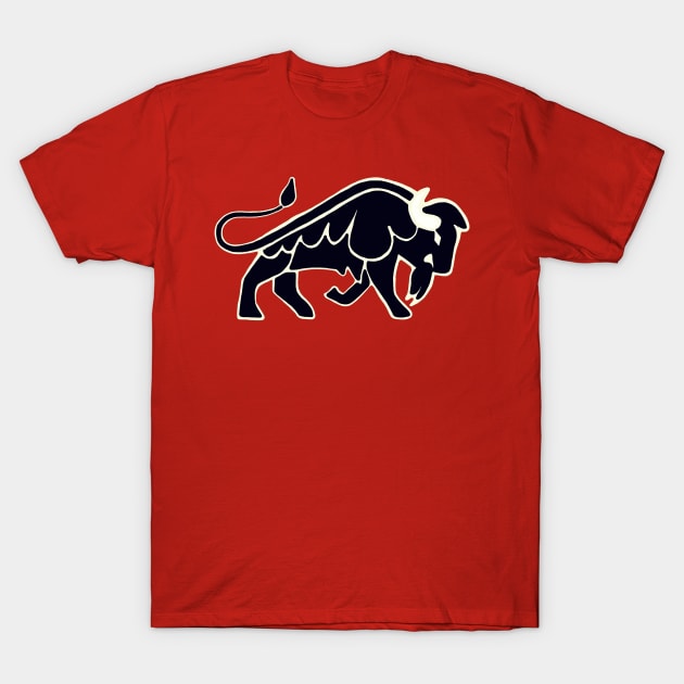 Buffalo “After Dark” T-Shirt by MsAfromBK